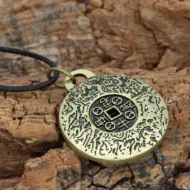 Vintage Russian Amulet, Necklace, Pendant, Jewelry, Fashion Amulet Necklace - Image 3