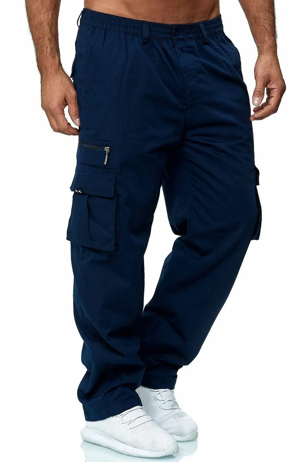 987cc7f4-073a-42ef-9441-ee11f8d7d049.webp Men's Casual Multi-pocket Loose Straight Cargo Pants - Image 10