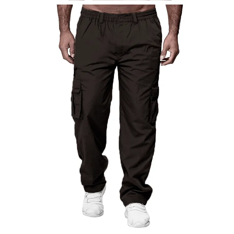 d4375cc8-a1b0-46e7-b78a-6e883fe92922.webp Men's Casual Multi-pocket Loose Straight Cargo Pants - Image 3