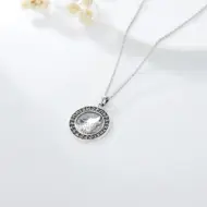 Viking Wolf Necklace Viking Jewelry Viking Runes Coin Wolf Pendant for Men Women - Image 5